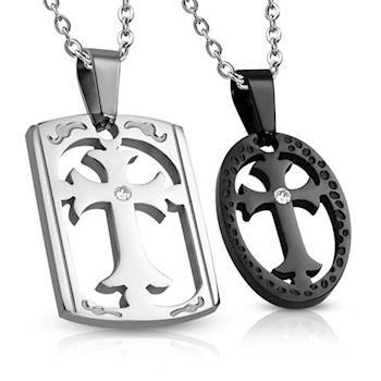 Stainless steel couples jewellery ""