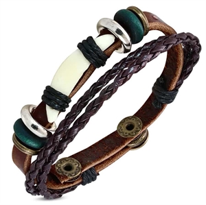 leather bracelet men bracelet