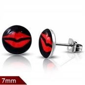 Earring Red mouth