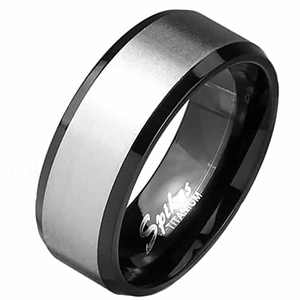 Men's Ring in Titanium