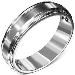 Men\'s ring "Toledo" steel. 