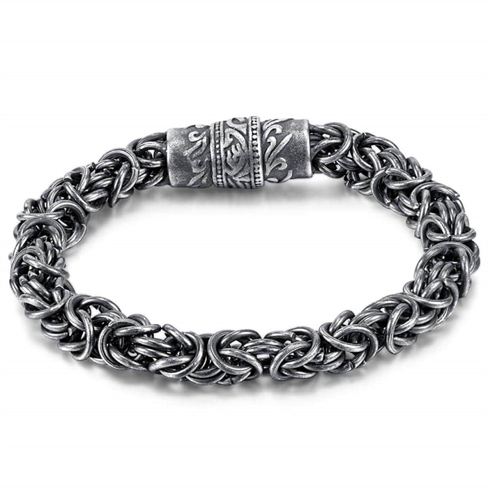 Viking bracelet in steel