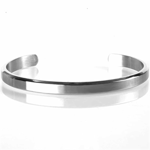 Nate bangle stainless steel