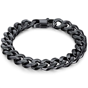 BL4 hammer black steel bracelet