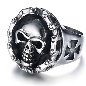 Ring of Death - stainless steel.
