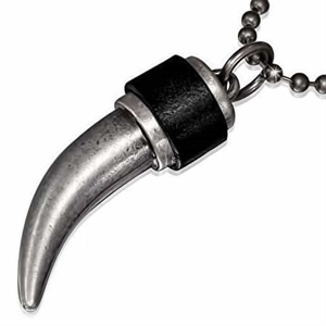Necklace "Chapo black" 65cm