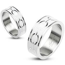Stainless Steel Engagement Rings.