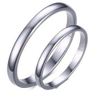 Tungsten engagement ring "Blank"