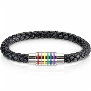 Pride Bracelets in rainbow colours