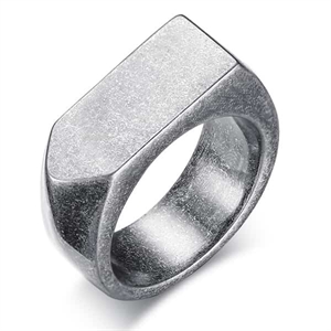 Stone X men's ring