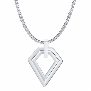 Men's necklace in steel