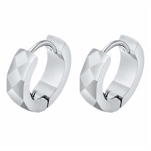 Steel earring for men