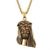 Jesus necklace men