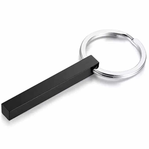 Pine keychain 5cm black Steel