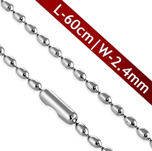 Stainless steel 2,4 mm (60 cm)