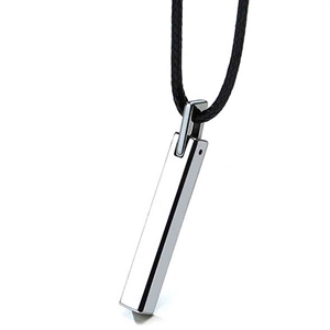Pin tungsten necklace