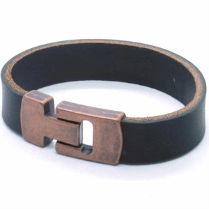 MaZo Leather Bracelet Bronze
