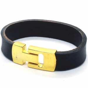 MaZo Leather Bracelet Golden
