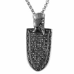 Necklace for men in the Gothic style