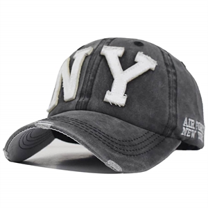Grey NY baseball cap