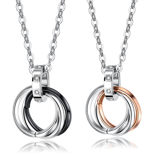 Vhiley necklaces in stainless steel