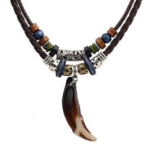 Fashion Leather Necklace Indian