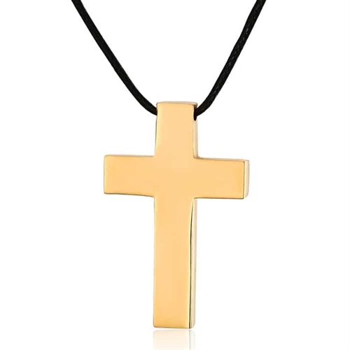 Jesu1 men\'s cross gold
