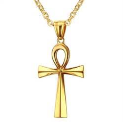 Gold-plated cross