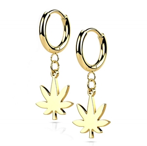 Cana earring PVD gold