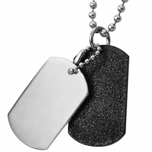 soldier tags black