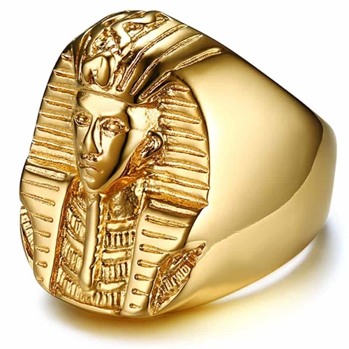 Pharaoh\'s ring gold plated