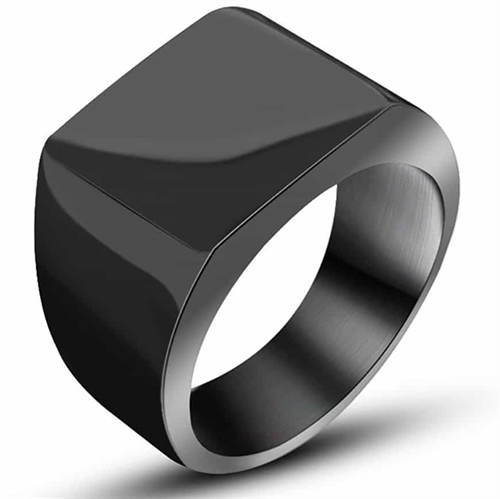  black mens ring