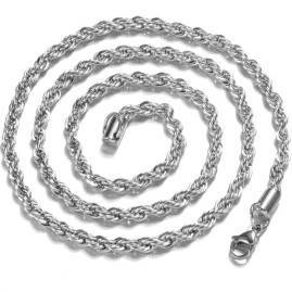 Twisted steel chain 51cm / 4mm