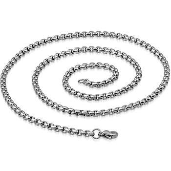 Steel chain "Bulk" 3mm - 55 to 95 cm