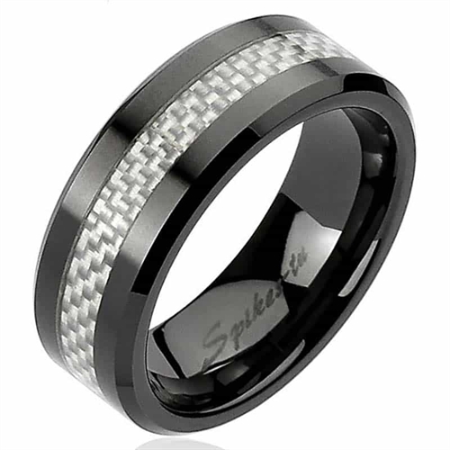 Ceramic ring with Carbon